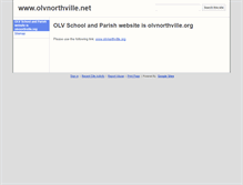 Tablet Screenshot of olvnorthville.net
